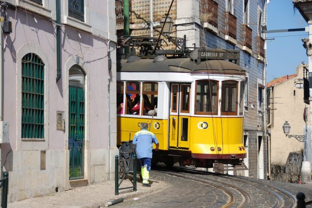 ポルトガル写真集 リスボン９ リスボンの路面電車 Lisboa Electrico